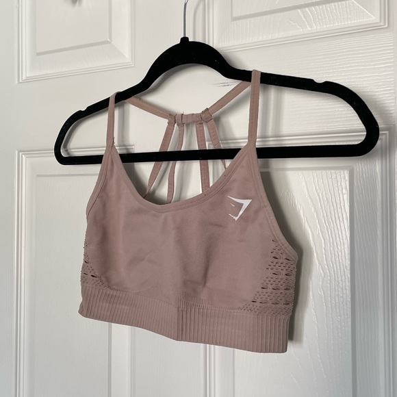 Gymshark Strappy Sports Bra - Size S - Picture 2 of 4